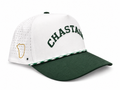 The Chastain Players Hat – front straight-on view showing full CHASTAIN arch embroidery