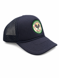 Chastain Park Tennis Club Hat Navy – three-quarter angle view